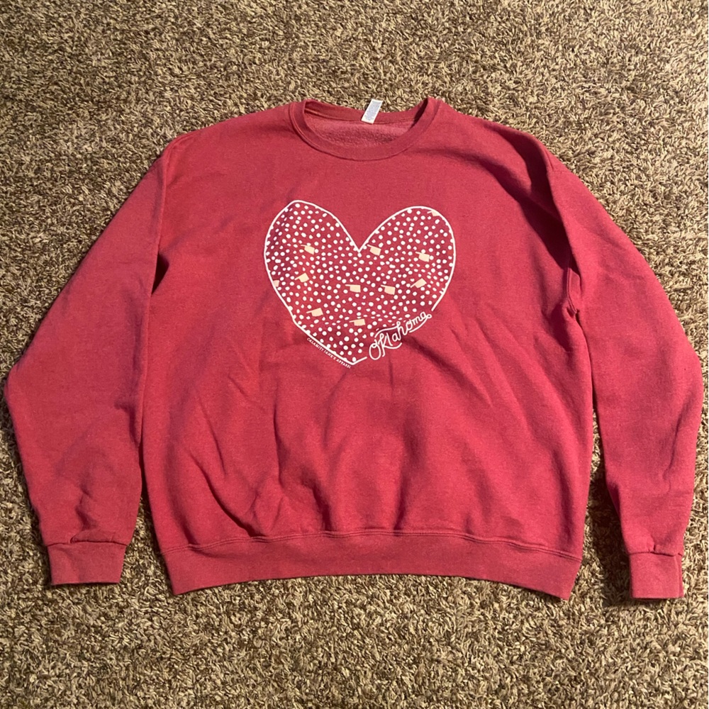 3/$15 | CALAMITY JANE’S SWEATSHIRT | OKLAHOMA HEART